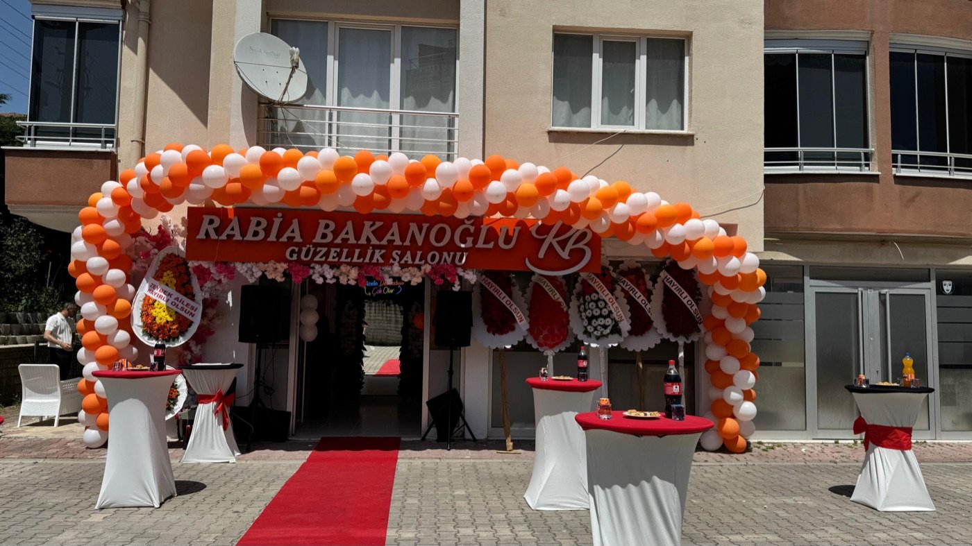 Bursa Rabia Bakanoğlu Güzellik Salonu Açılış Organizasyonu
